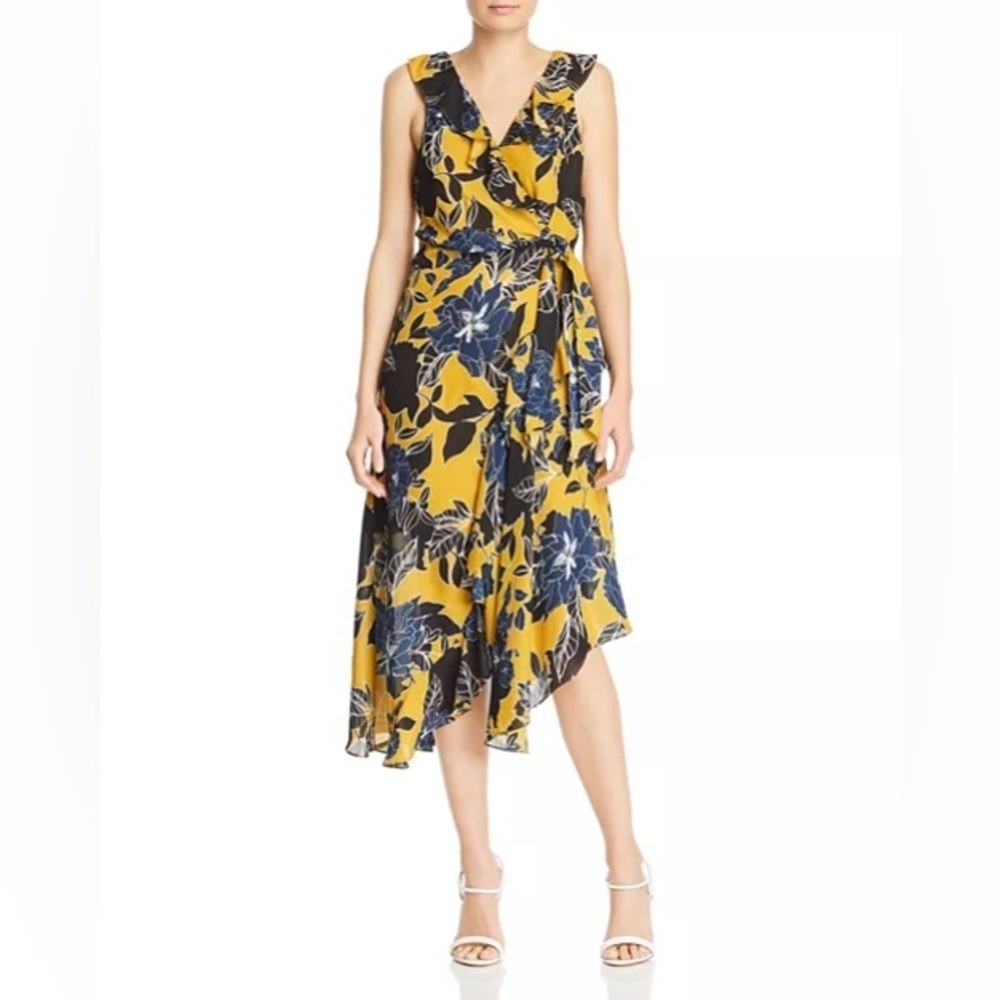 PARKER Loreena Dress In Canary Gianna Size 2